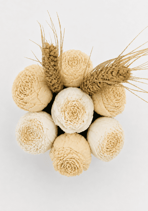 Le petit bouquet d'Agathe - Fleur de coton